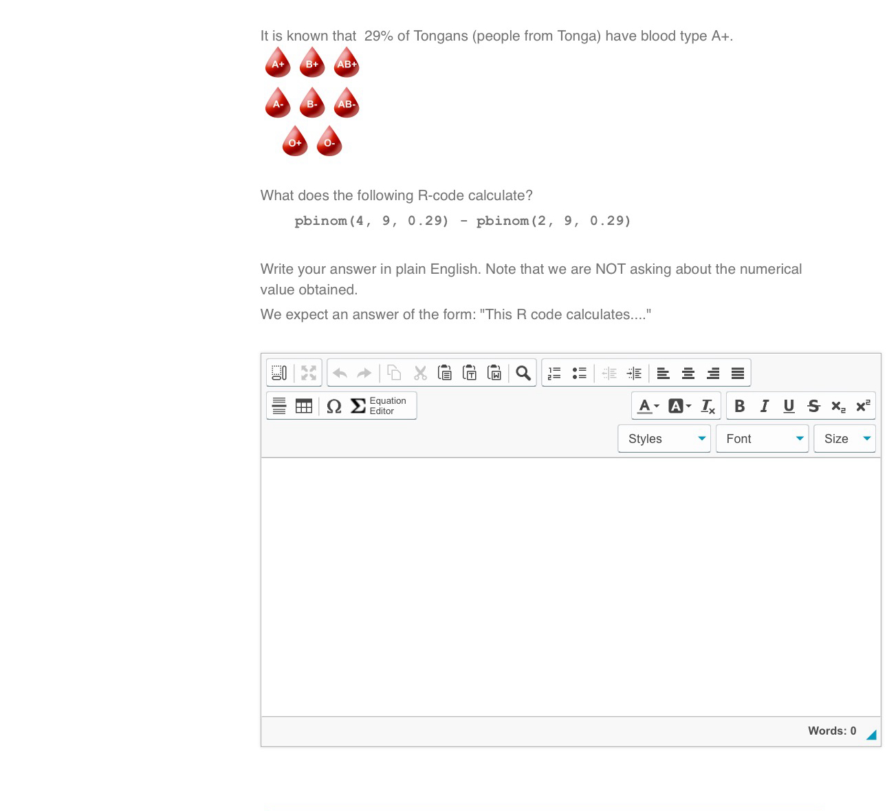 It is knnwn that 2 9 % of Tongans ( people from