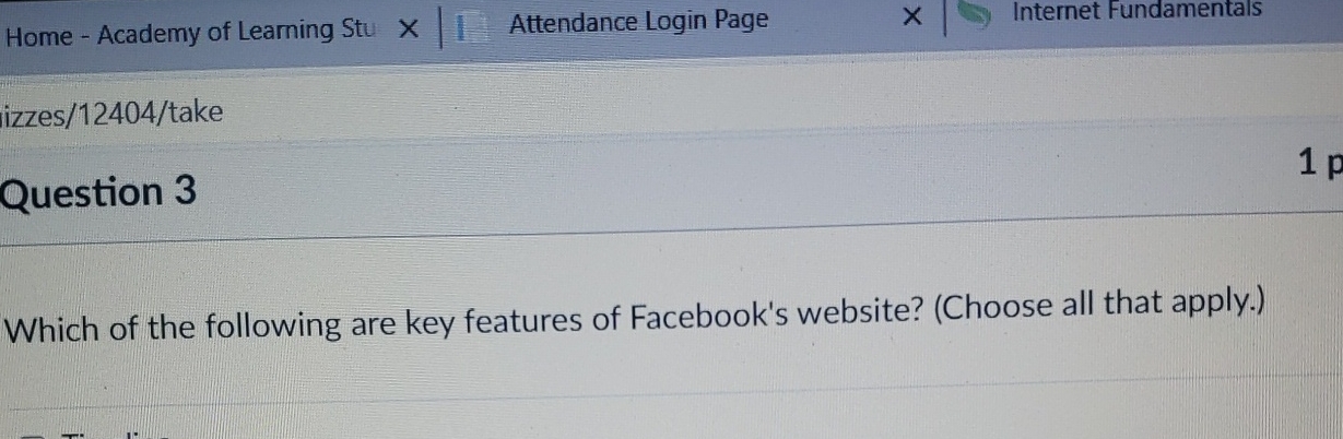 Home Academy of Learning Stu Attendance Login
