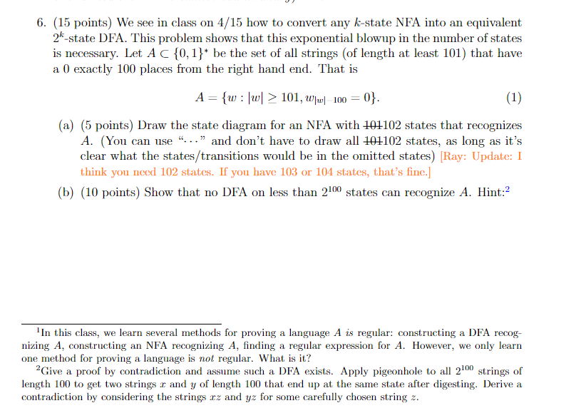 This problem shows that this exponential blowup