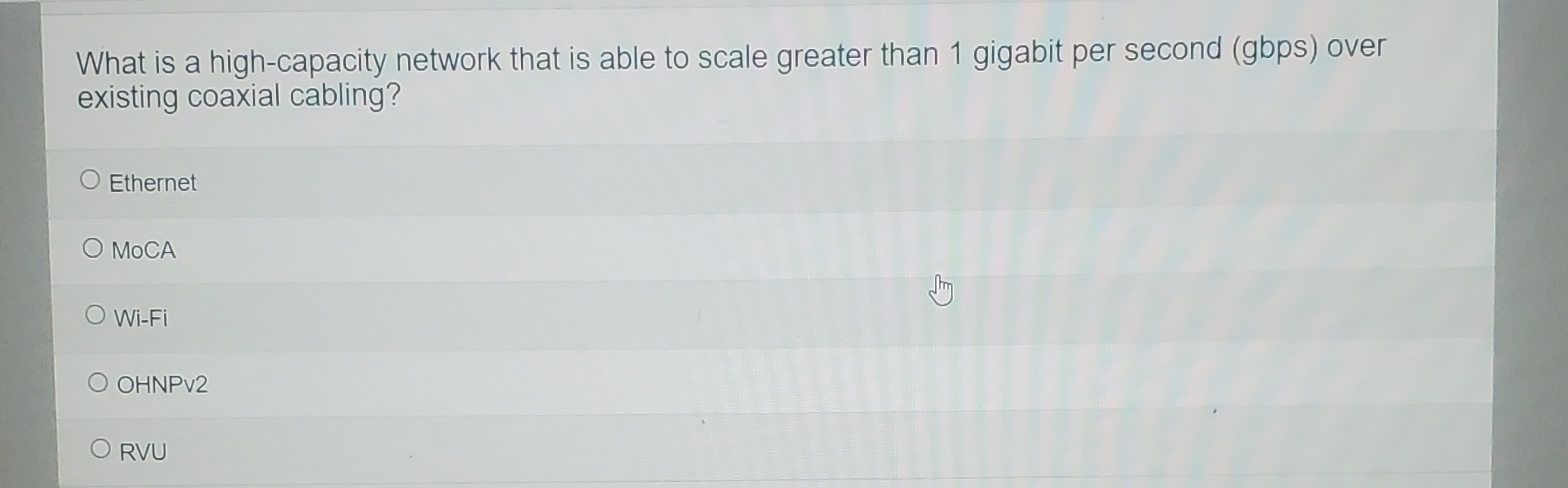 What is a high - capacity network that is able to