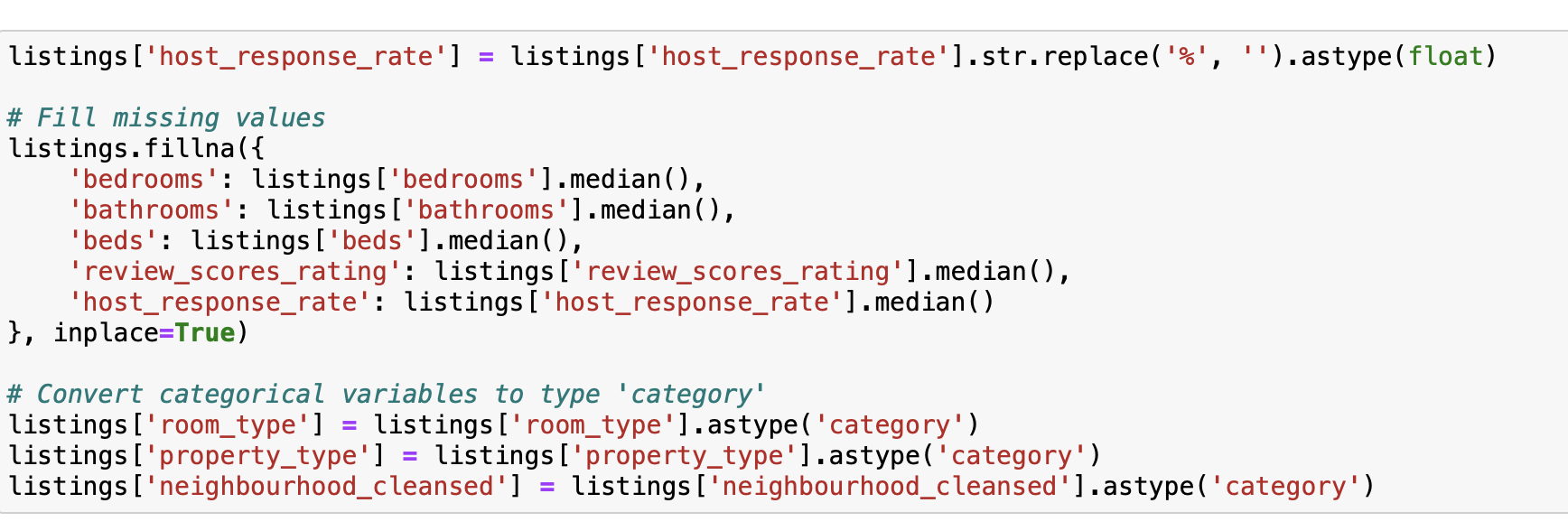 Please provide a brief summay of this code. Fill