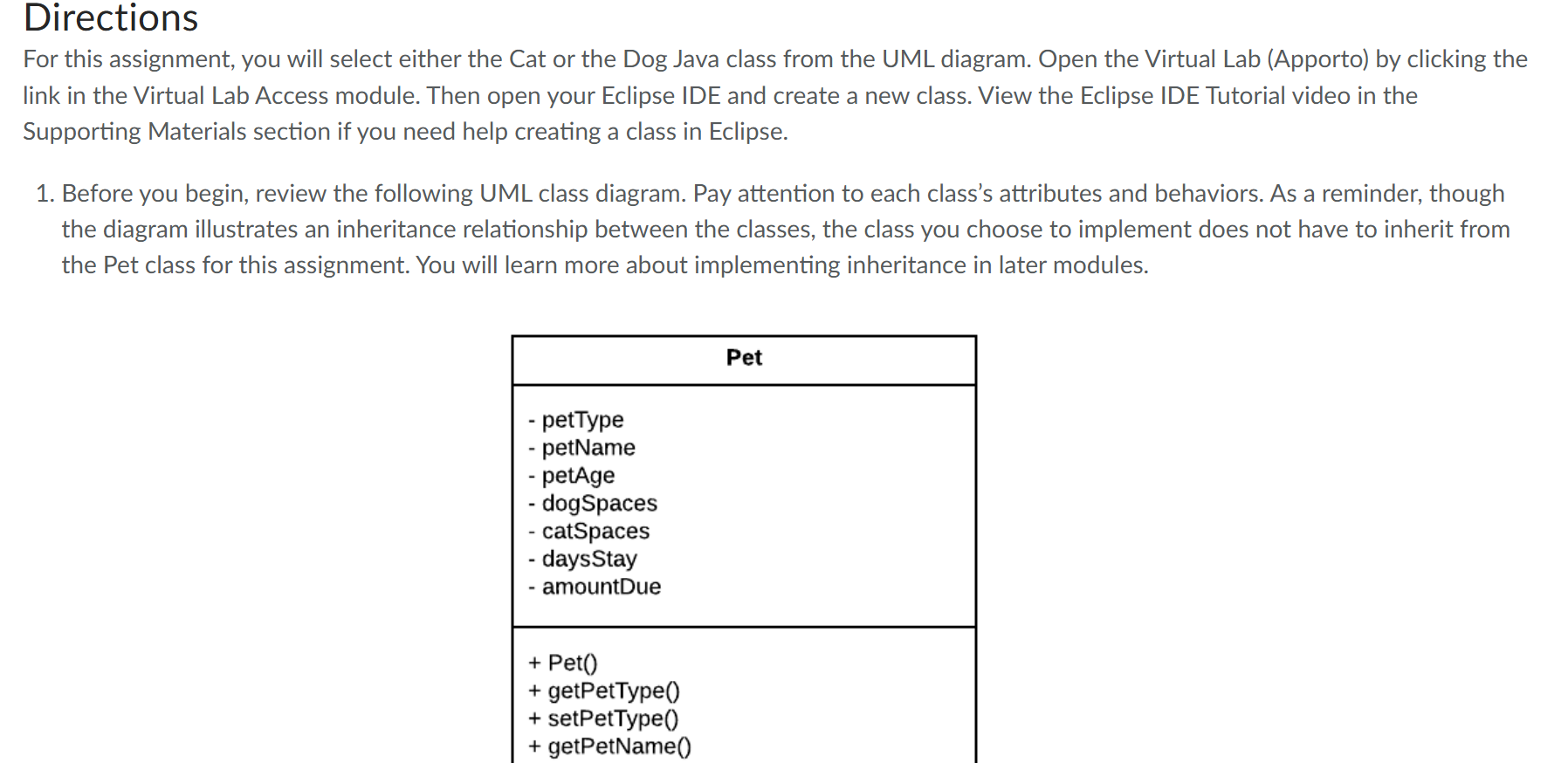 IT - 1 4 5 Module 2 - 3 Assignment: Write a Class