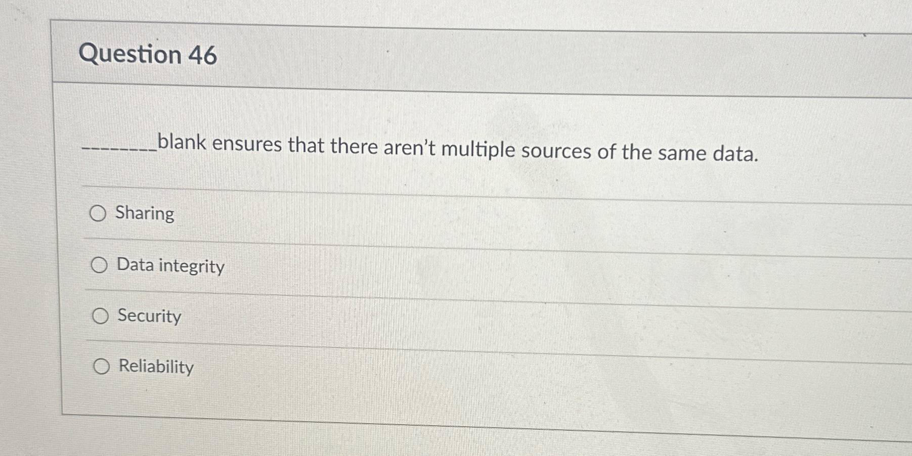 Question 4 6 blank ensures that there aren't