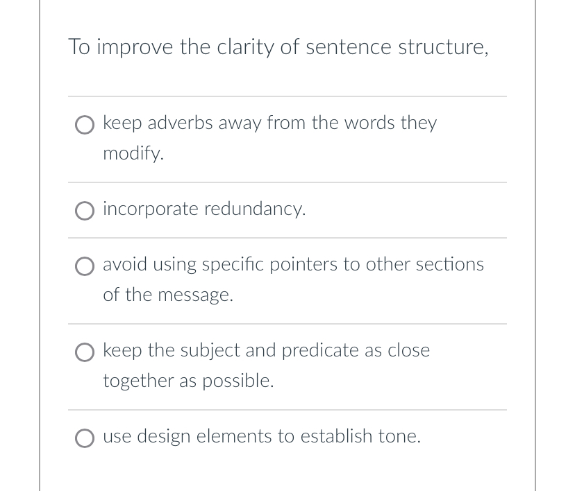 To improve the clarity of sentence structure,