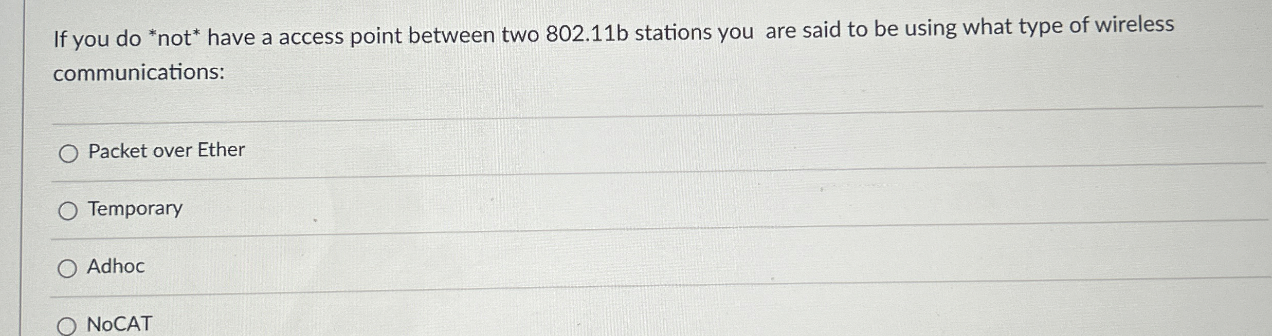 If you do have a access point between two 8 0 2 .