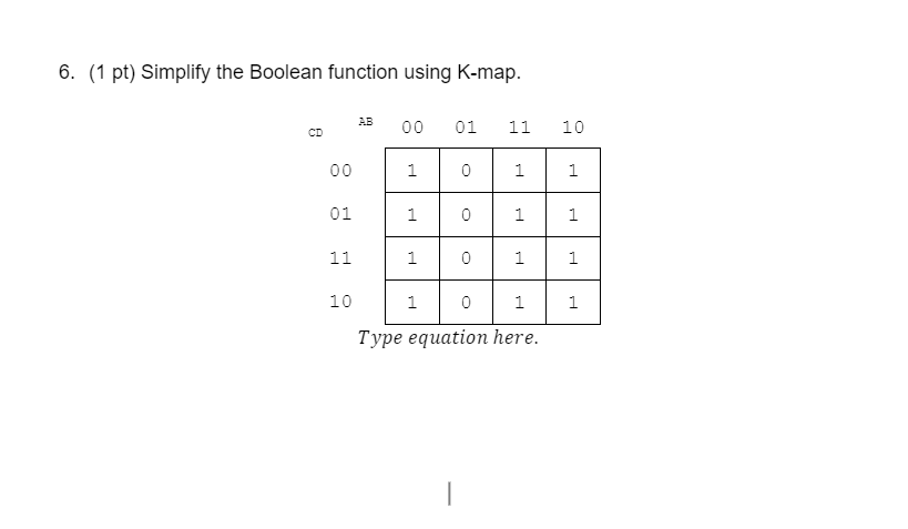 explain how to Simplify the Boolean function