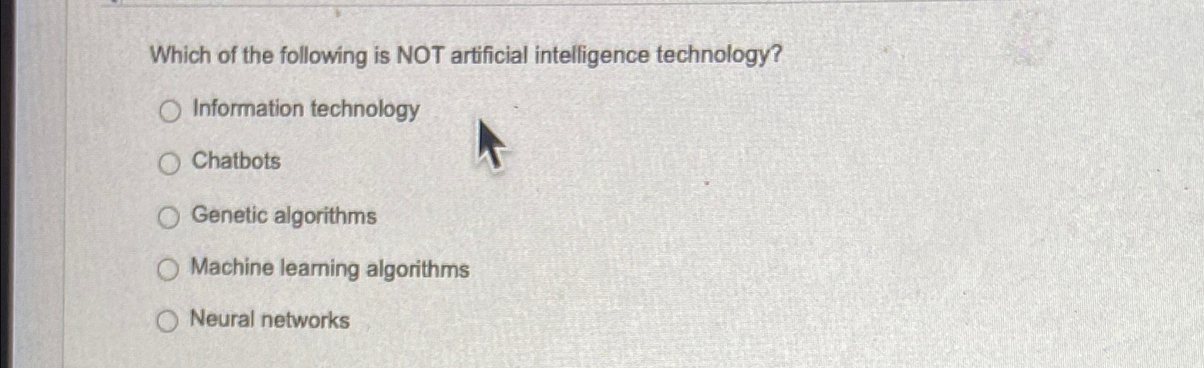 Which of the following is NOT artificial