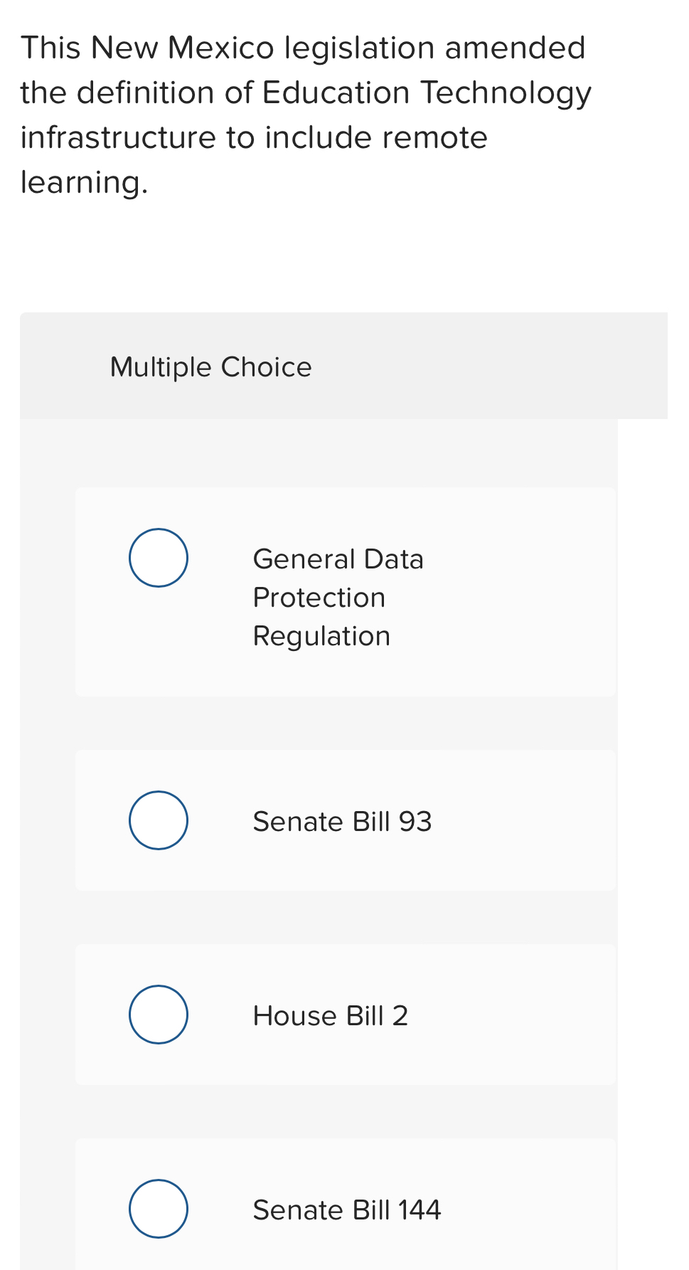This New Mexico legislation amended the