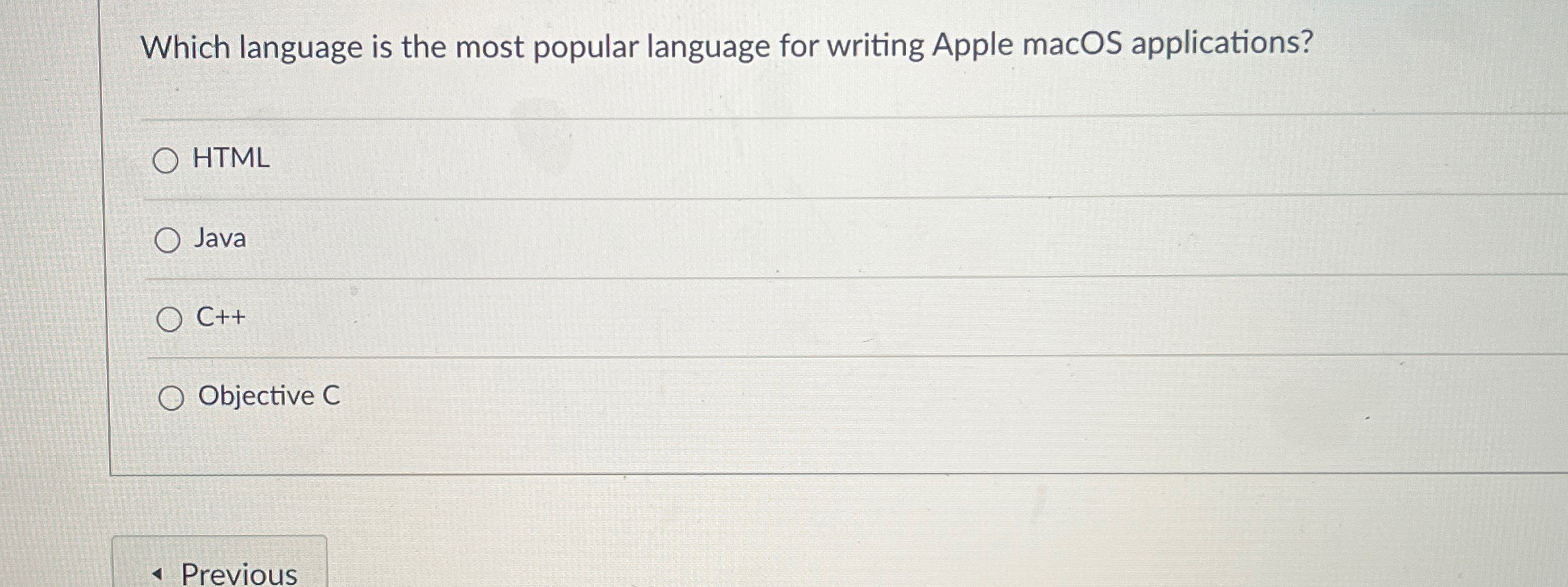 Which language is the most popular language for