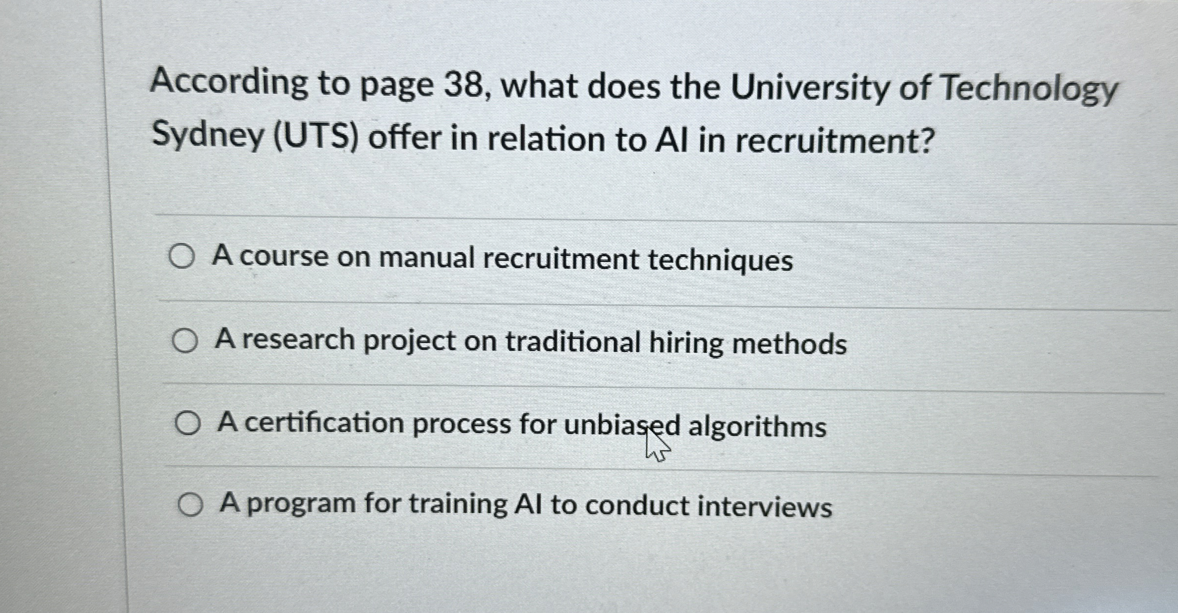 According to page 3 8 , what does the University