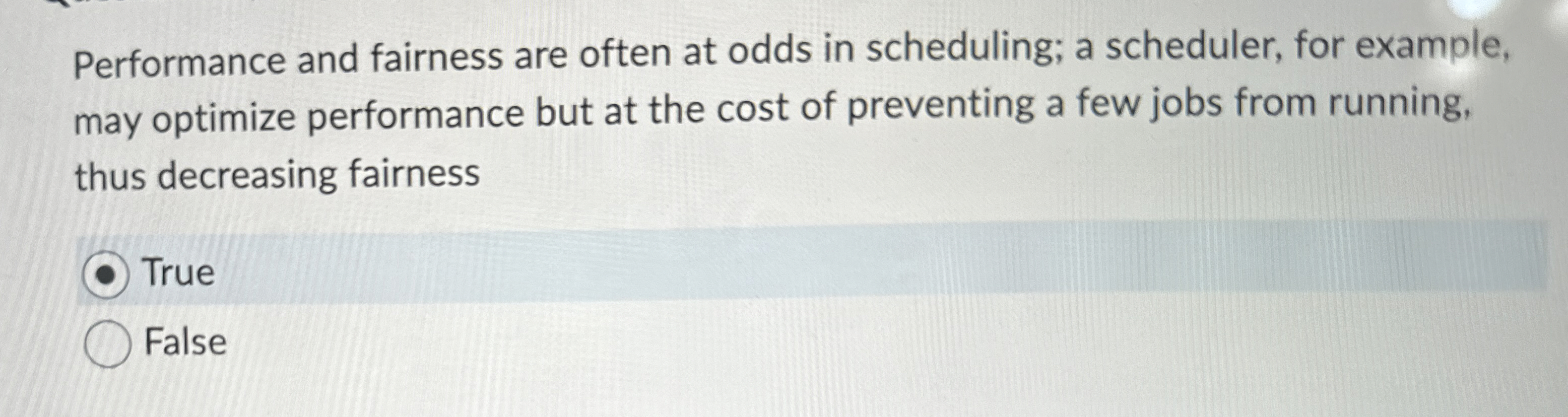 Performance and fairness are often at odds in