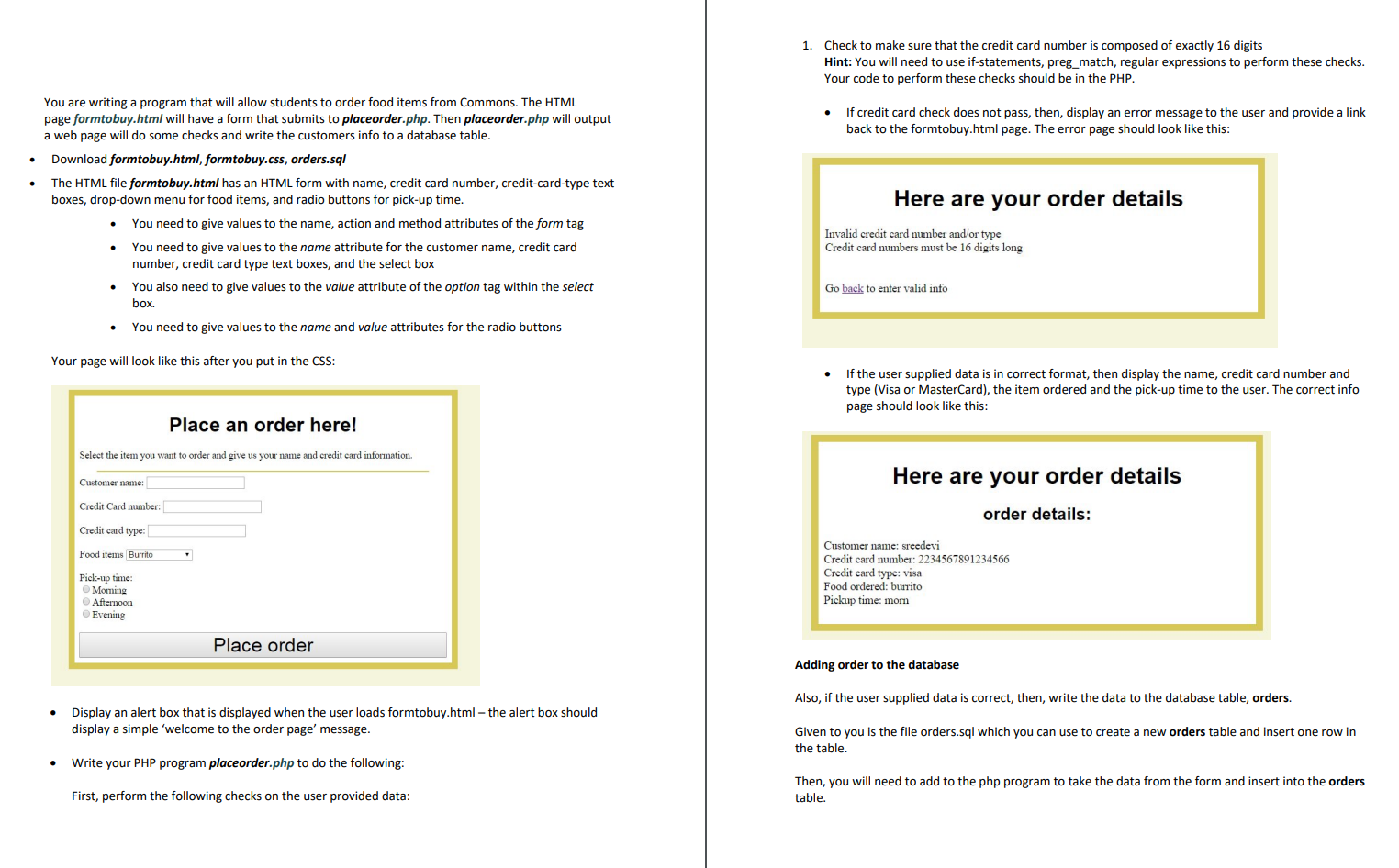 please help me finish and code this problem that