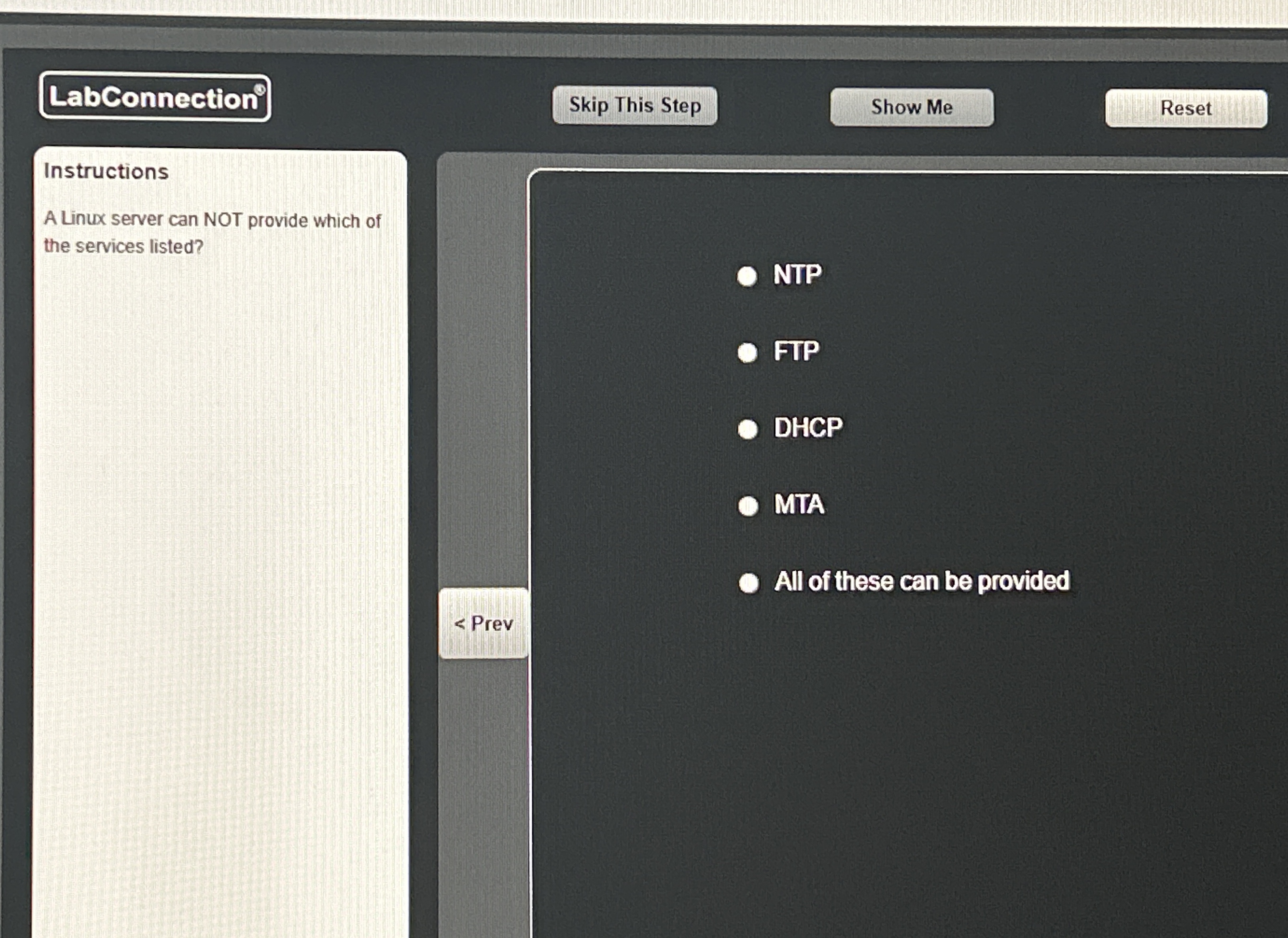 LabConnection Skip This Step Instructions A Linux