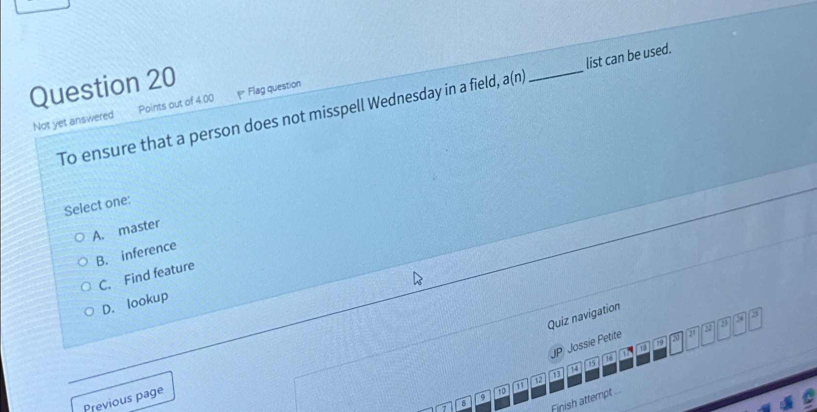 Question 2 0 Not yet answered points out of 4 0 0