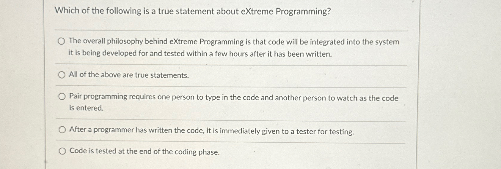 Which of the following is a true statement about