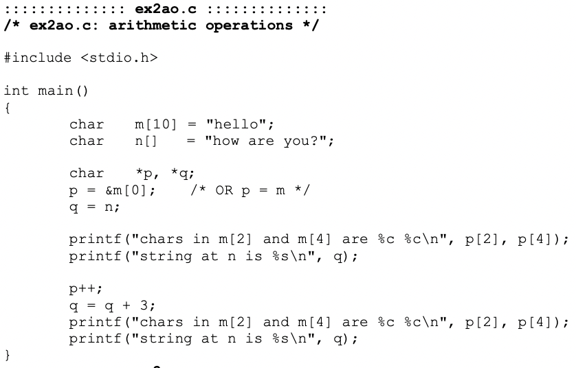 ( C program ) Fix the program. What can we do