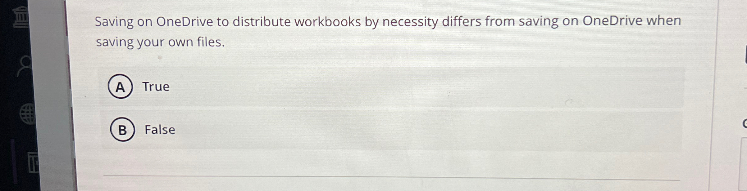 Saving on OneDrive to distribute workbooks by