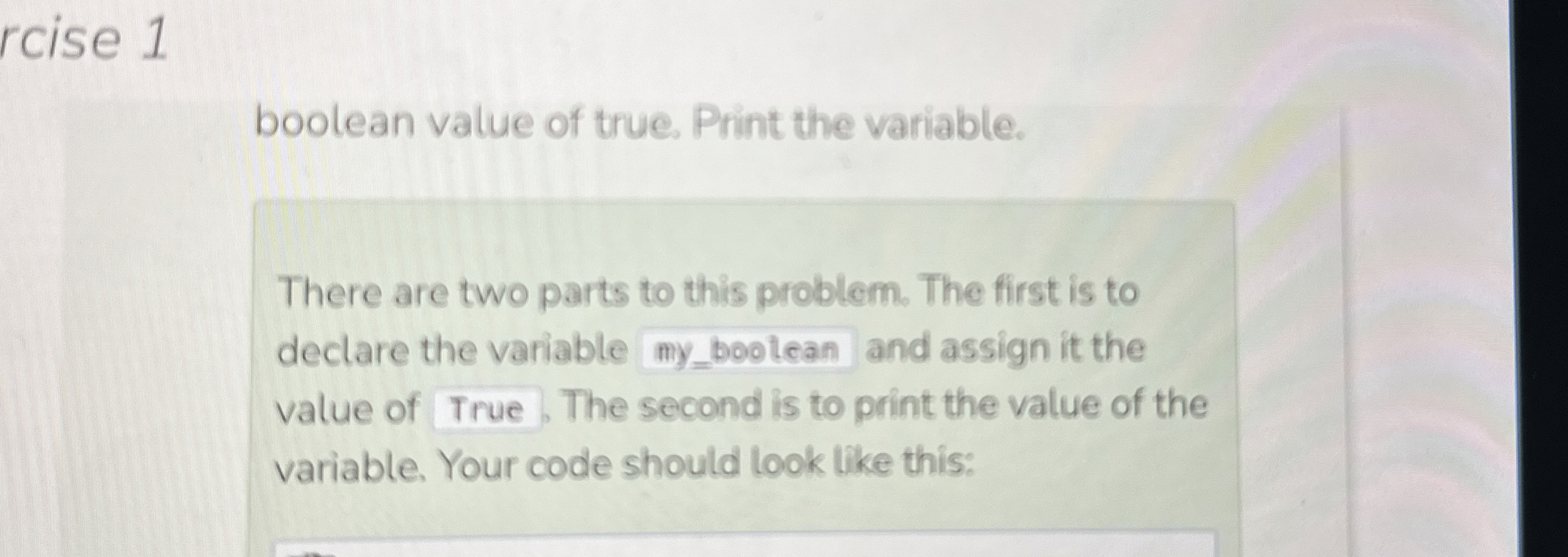 Decide whether the following statement is true or