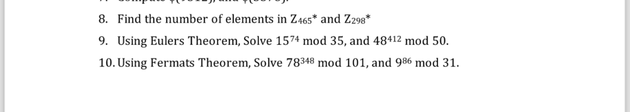 Find the number of elements in Z 4 6 5 * * and Z