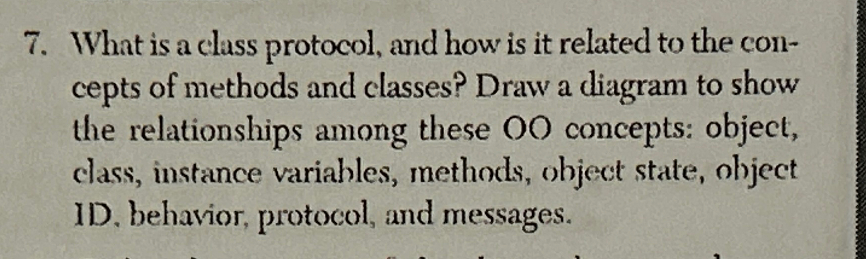 What is a class protocol, and how is it related