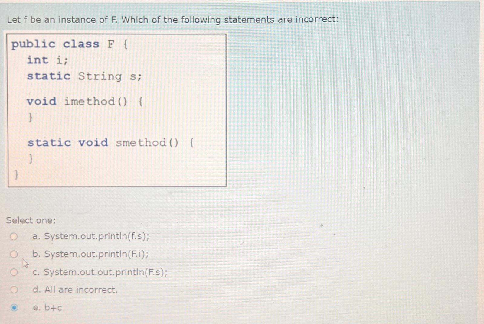What is the "this" keyword used in Java? Select