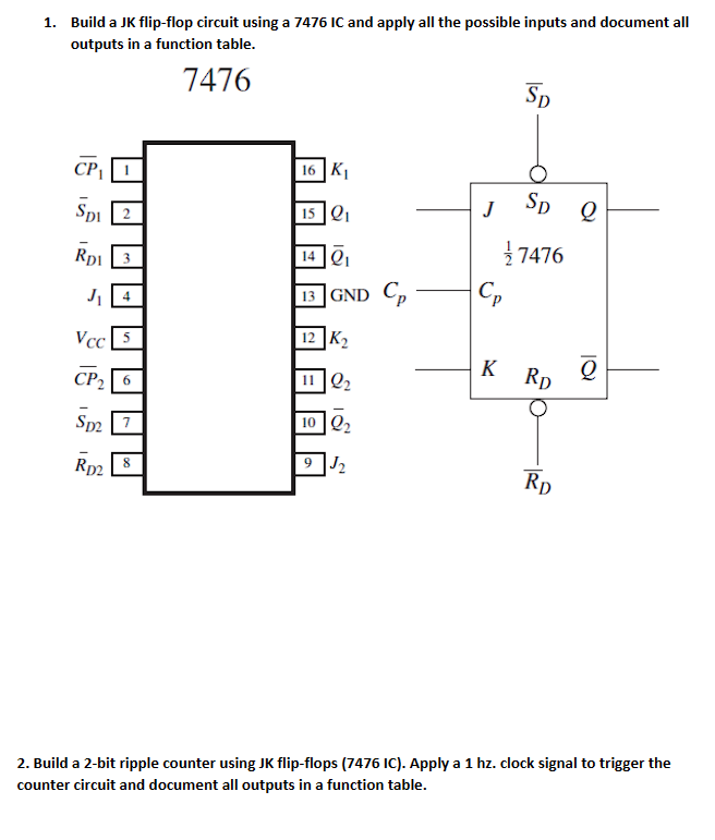 The circuit diagram would feature three XOR gates
