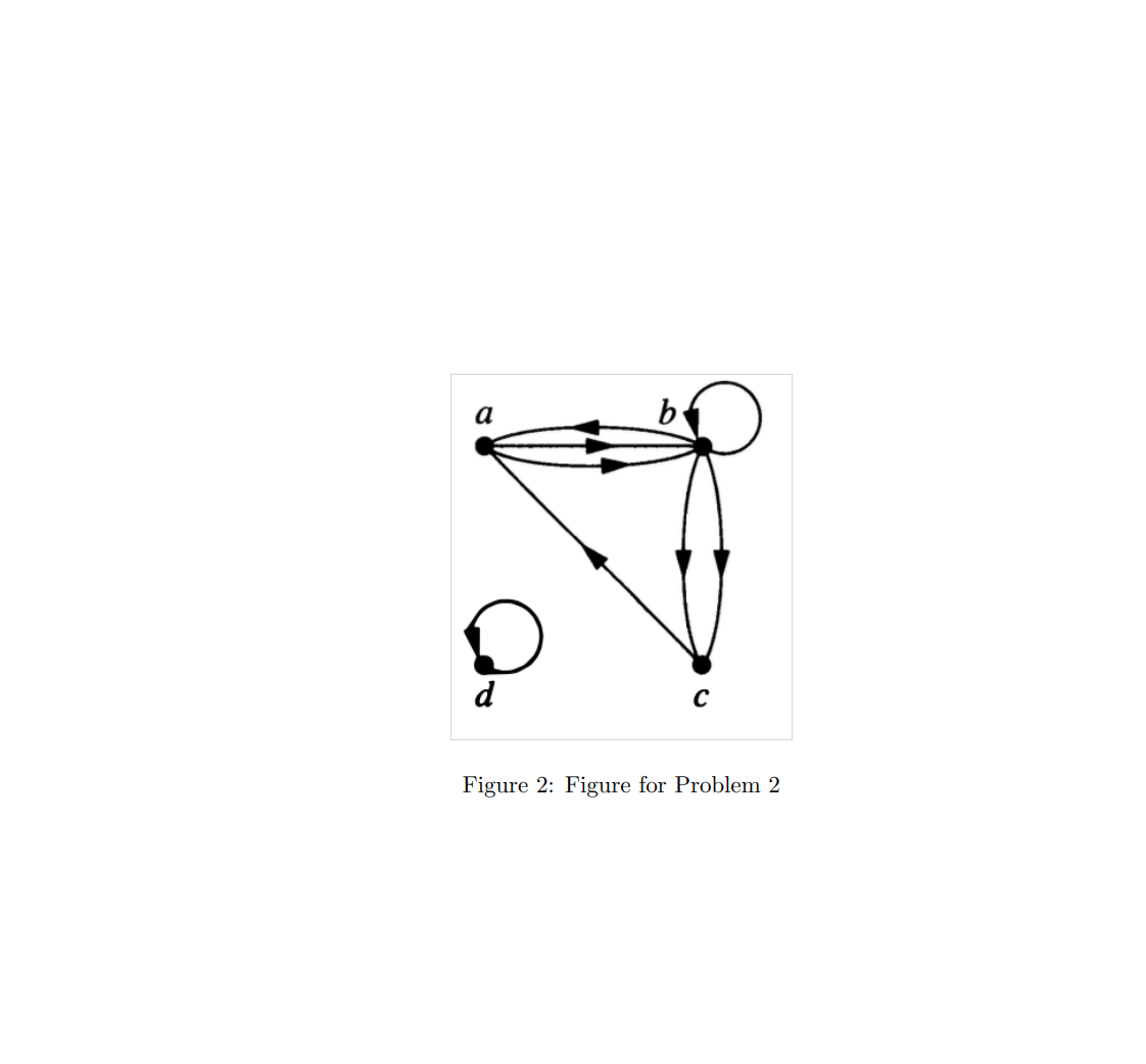 Figure 2 : Figure for Problem 2 Problem 2 .