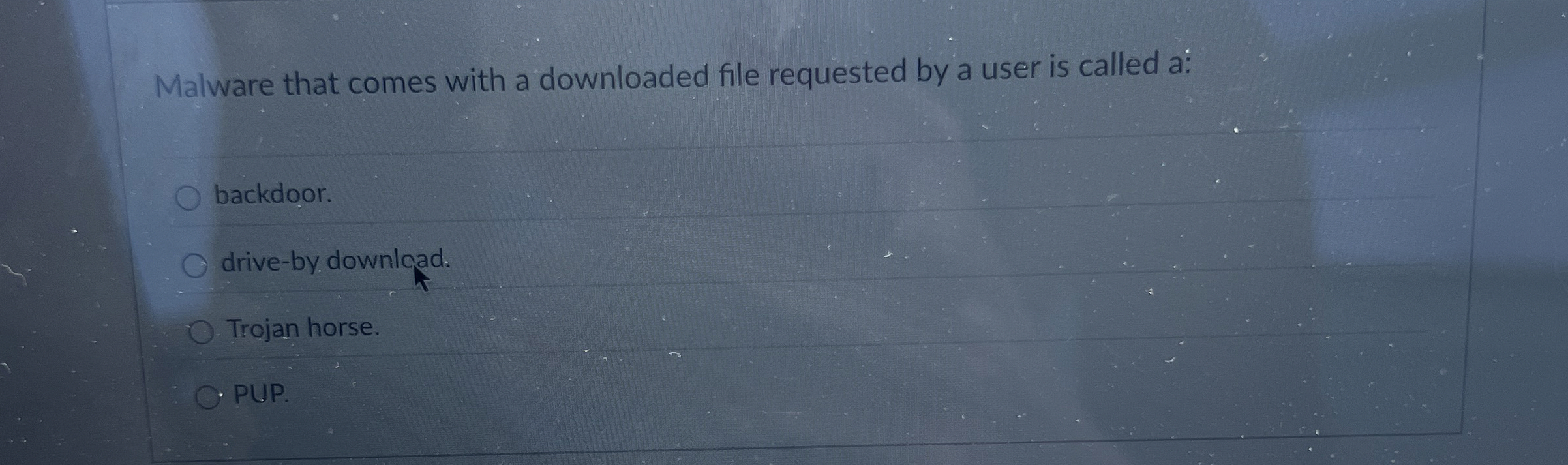 Malware that comes with a downloaded file