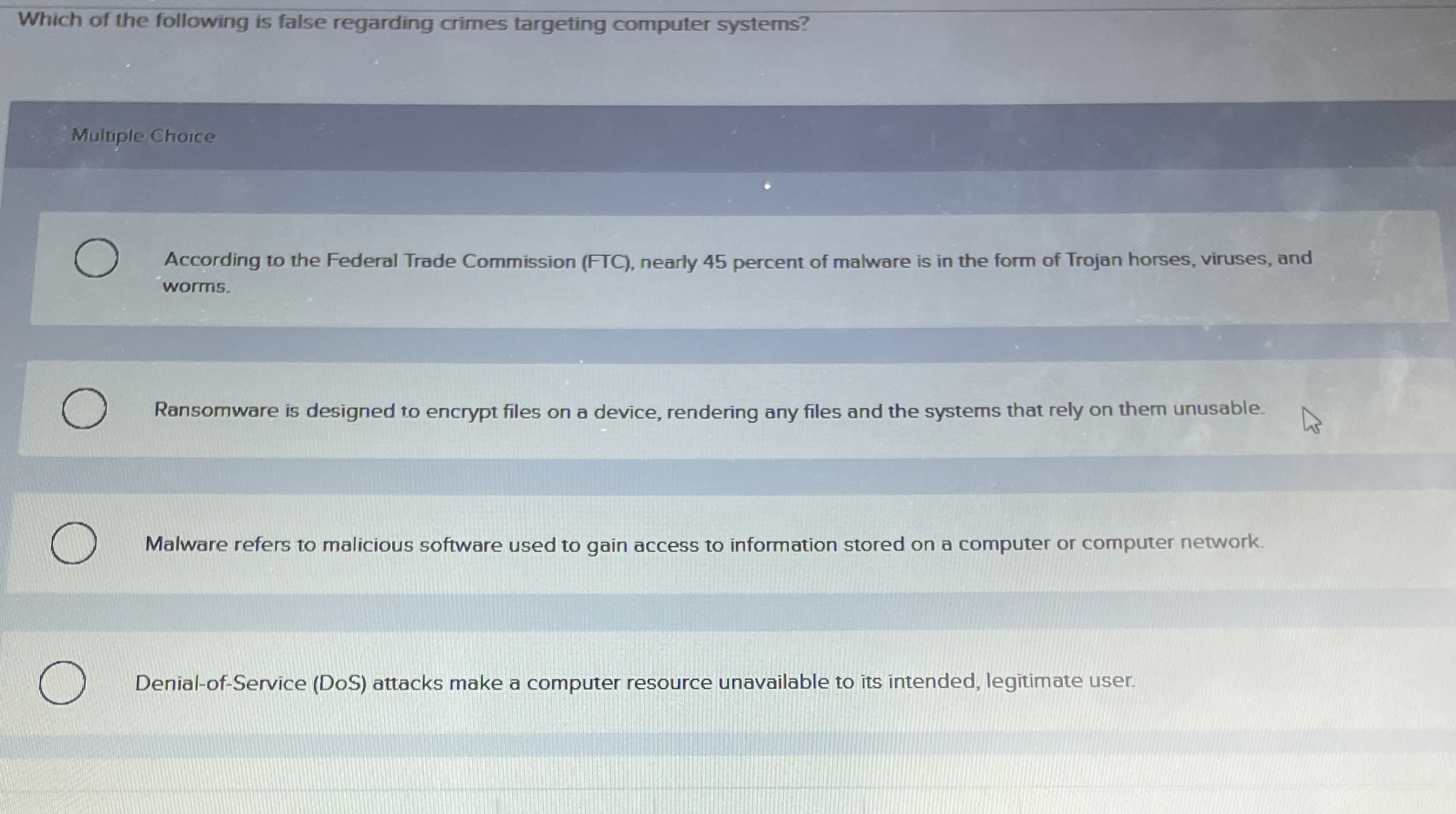 Which of the following is false regarding crimes