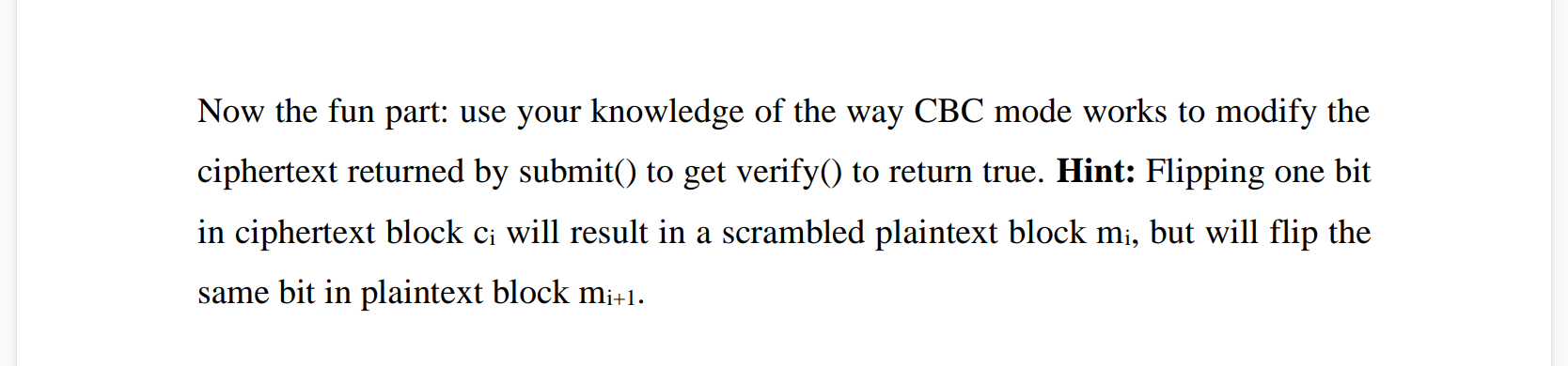 Task 2 : Limits of confidentiality - In this