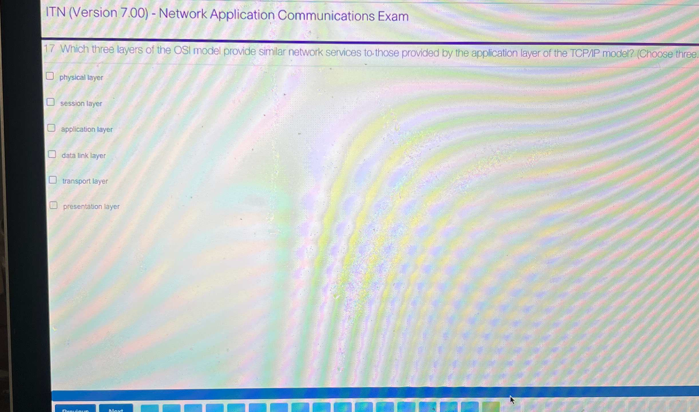 ITN ( Version 7 . 0 0 ) - Network Application