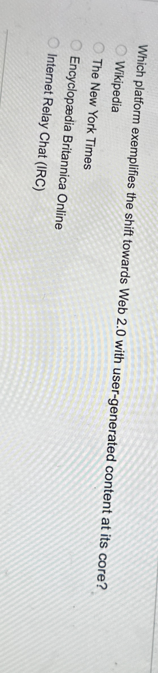 Which platform exemplifies the shift towards Web