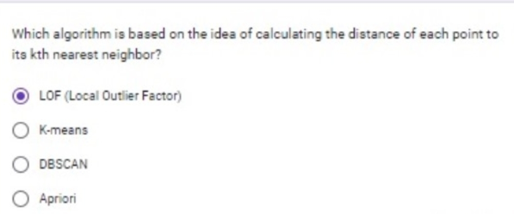 Which algorithm is based on the idea of