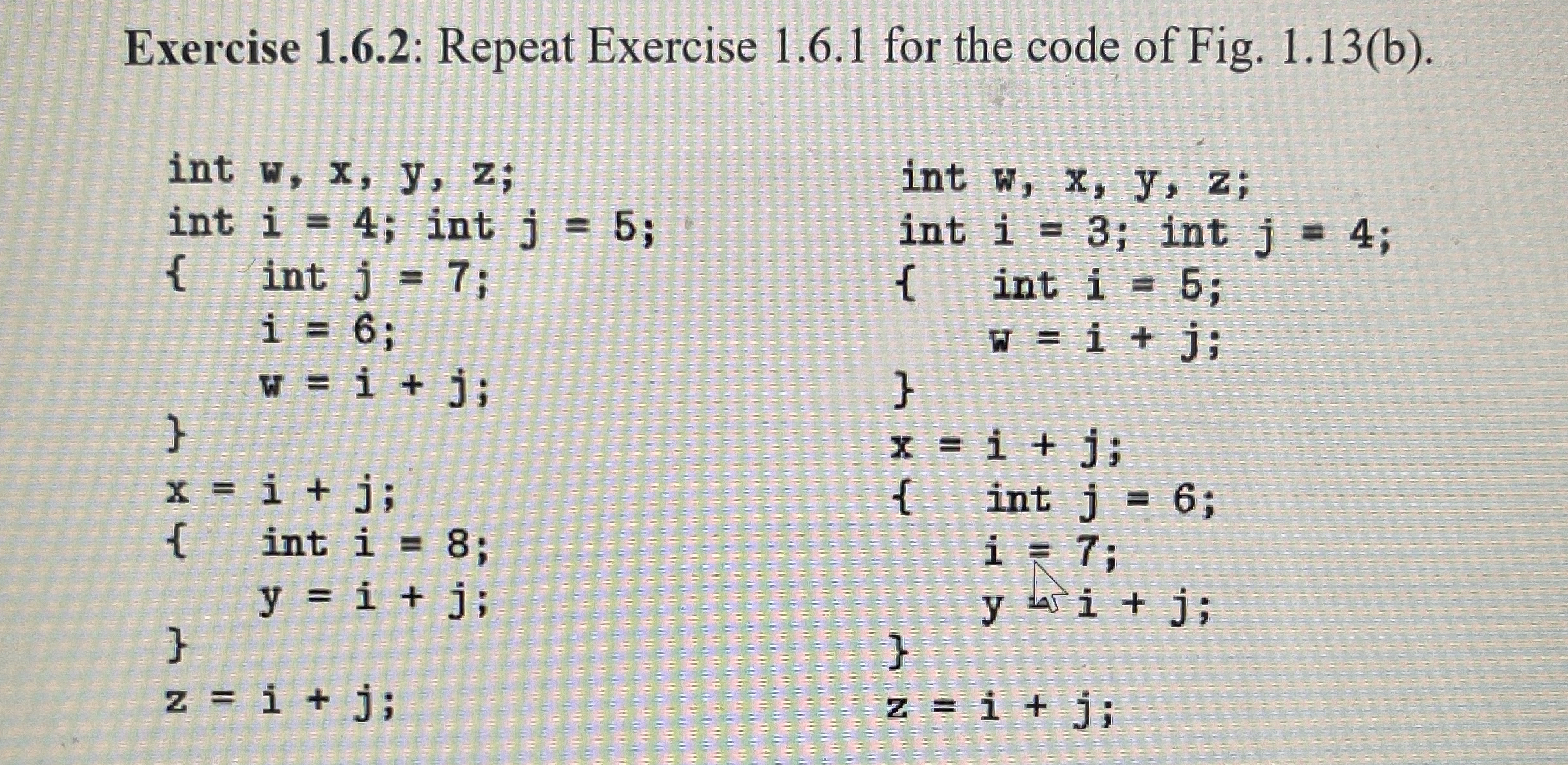 Exercise 1 . 6 . 2 : Repeat Exercise 1 . 6 . 1
