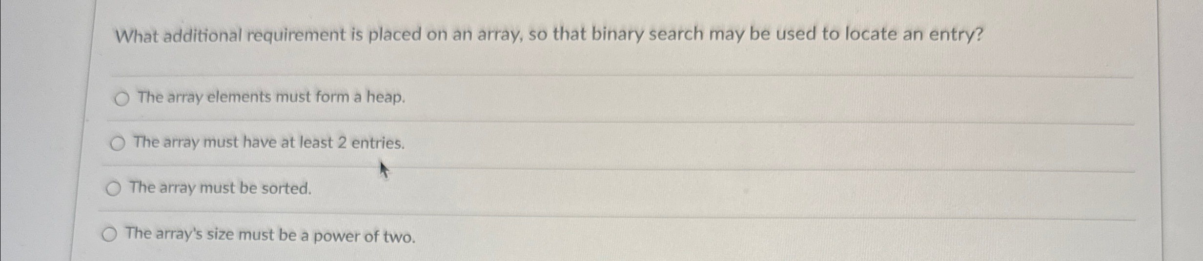 What additional requirement is placed on an