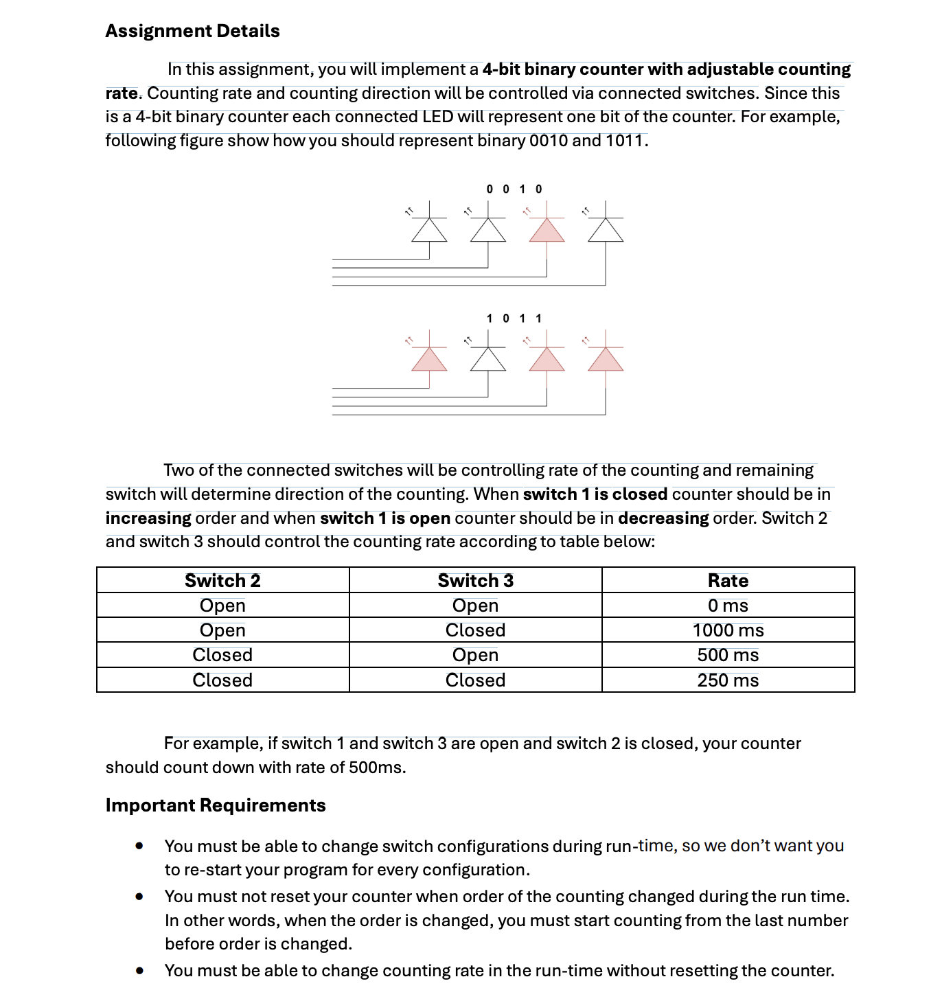 Assignment Details In this assignment, you will
