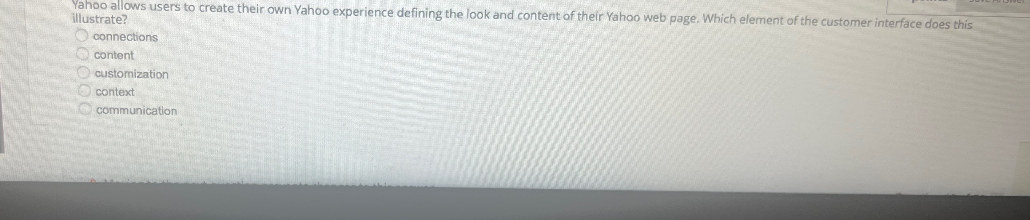 Yahoo allows users to create their own Yahoo