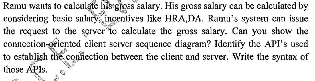Ramu wants to calculate hisgoss salary. His gross