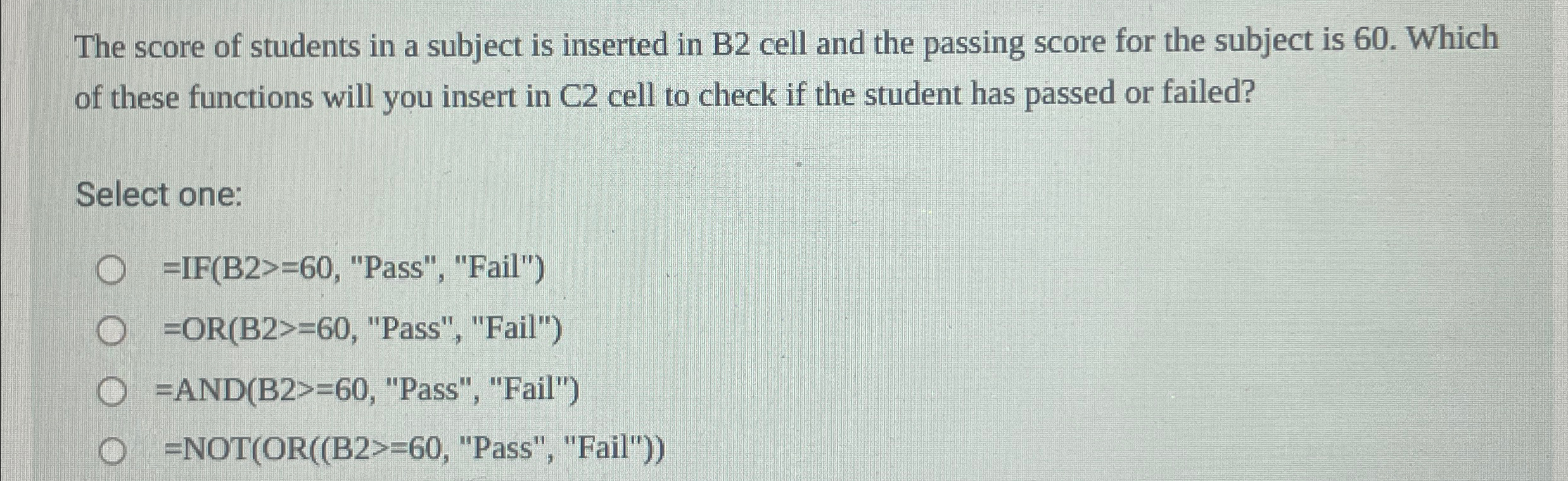 The score of students in a subject is inserted in