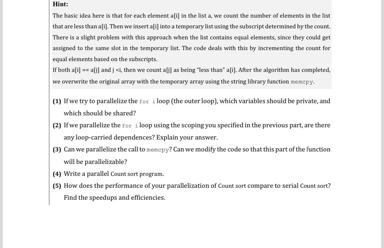 i need help urgent Option 1 ( Using MPI