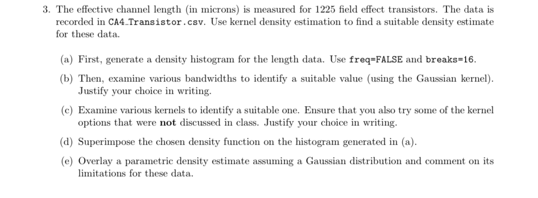 The effective channel length ( in microns ) is