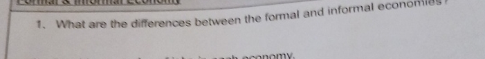 What are the differences between the formal and