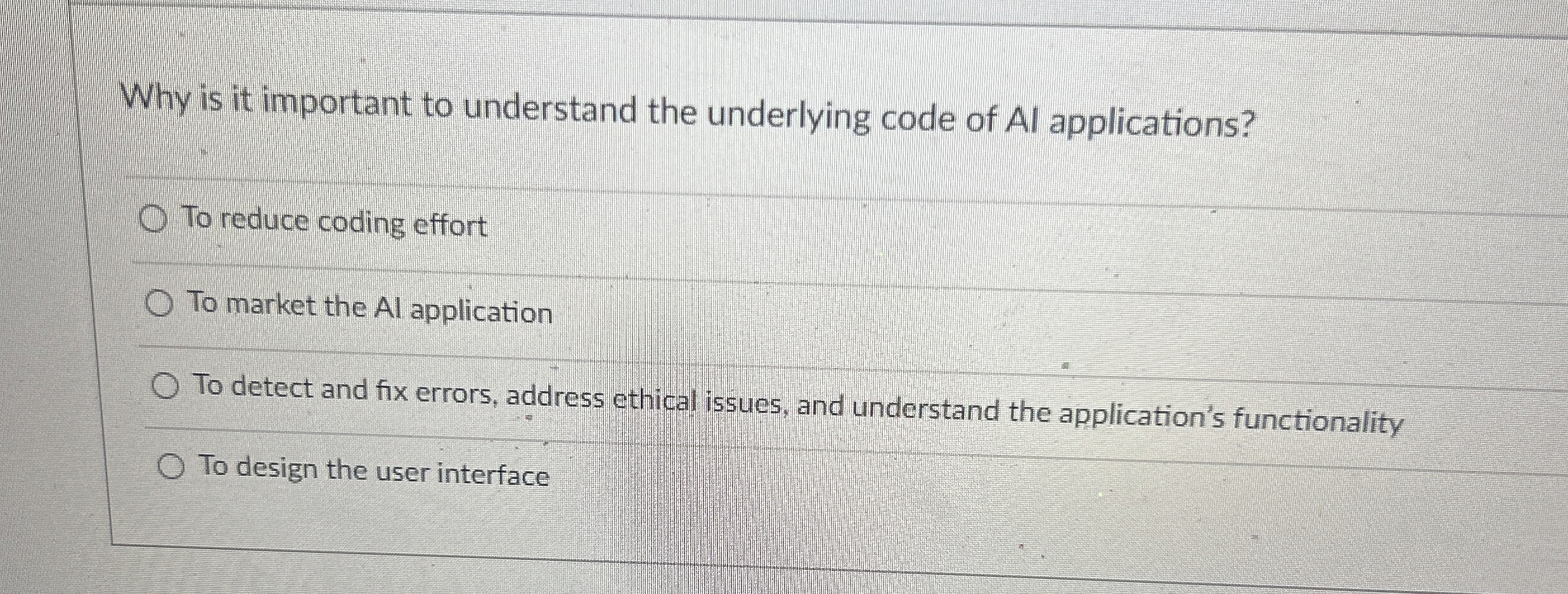 Why is it important to understand the underlying