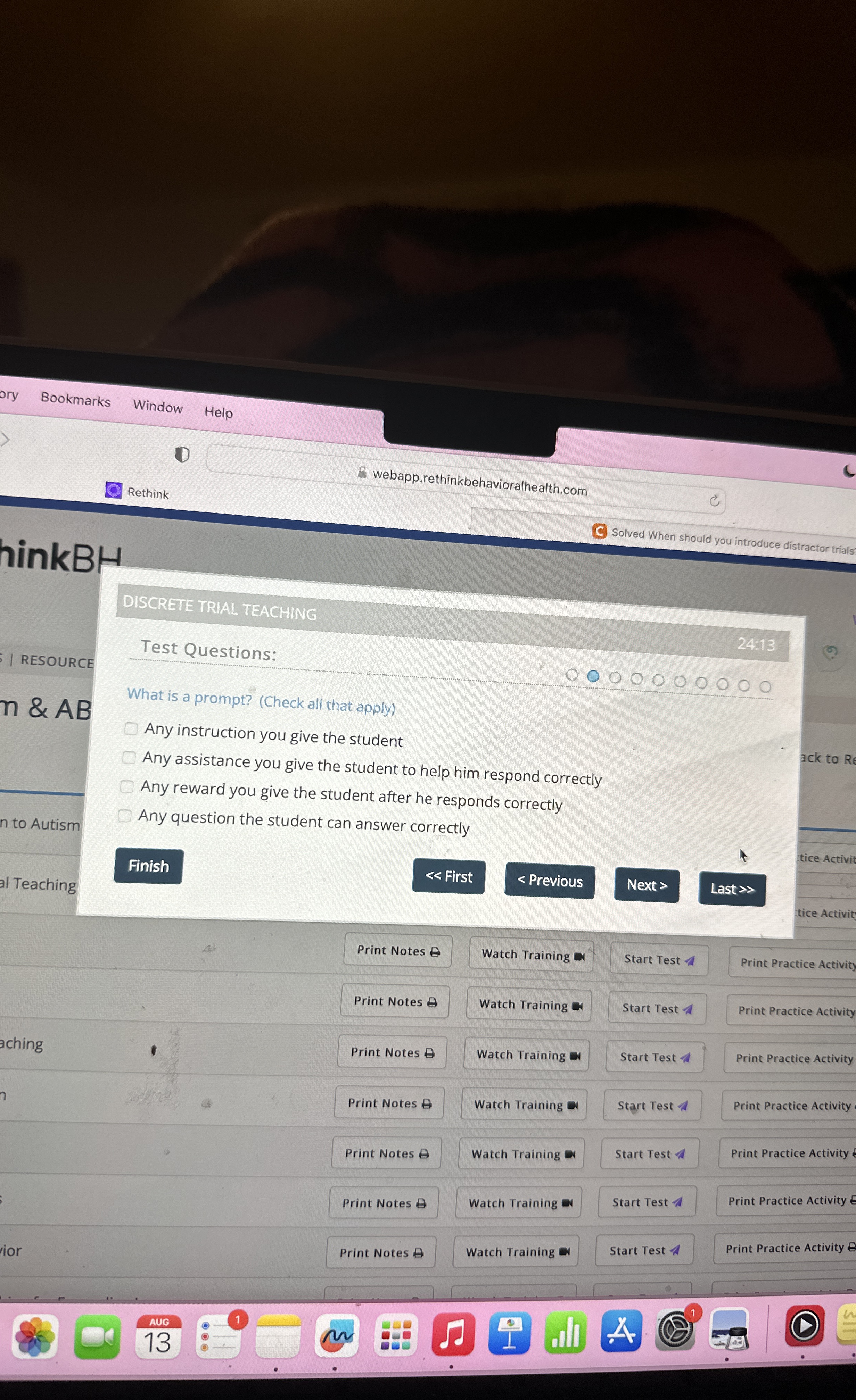 Bookmarks Window Help