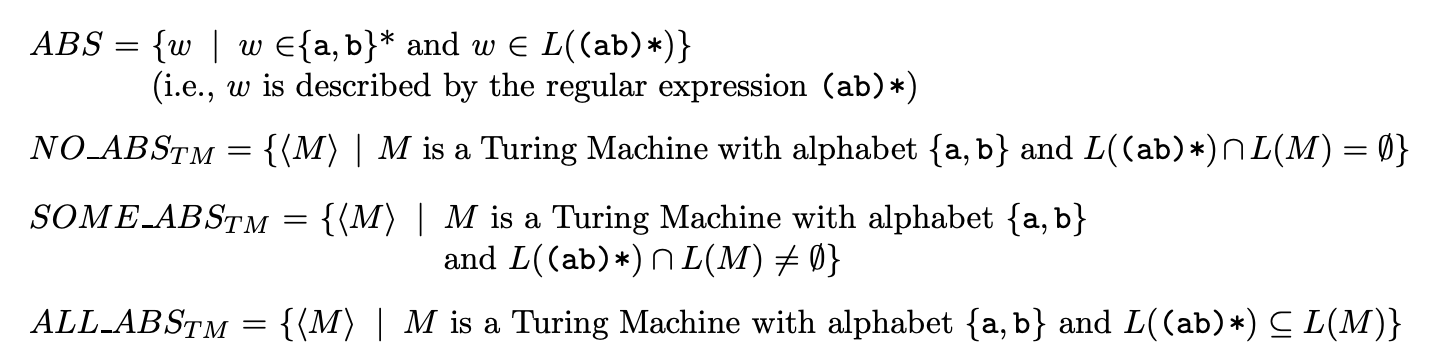 For each of the six language classes ( Regular ,
