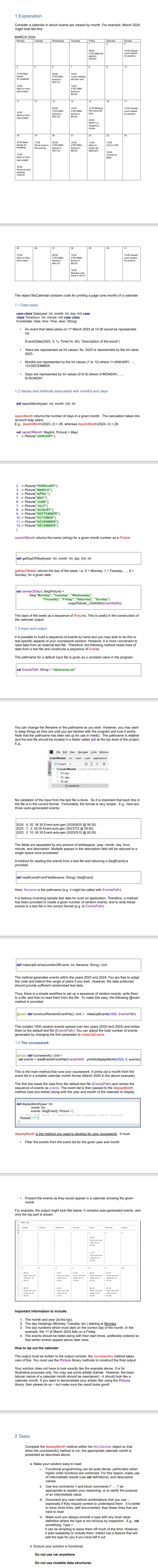 The following assignment needs to be done in