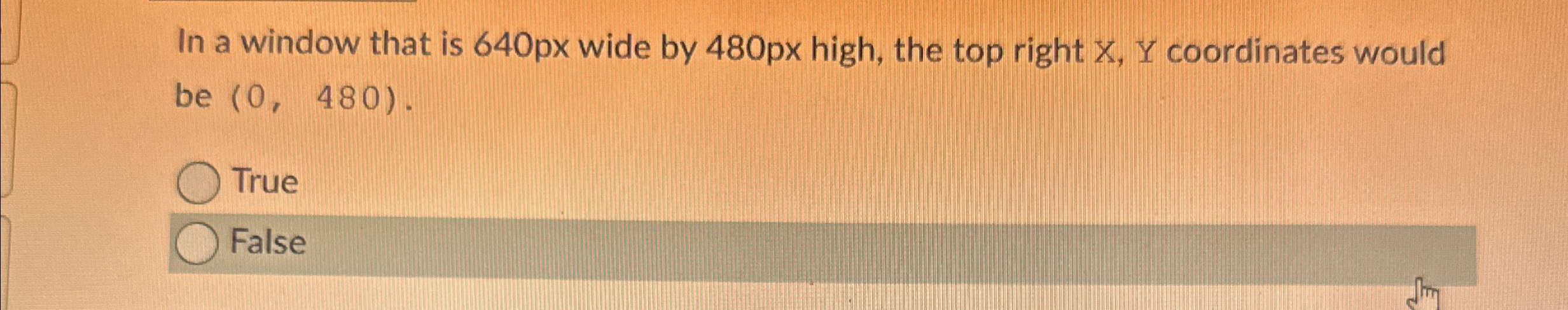 In a window that is 6 4 0 p x wide by 4 8 0 p x