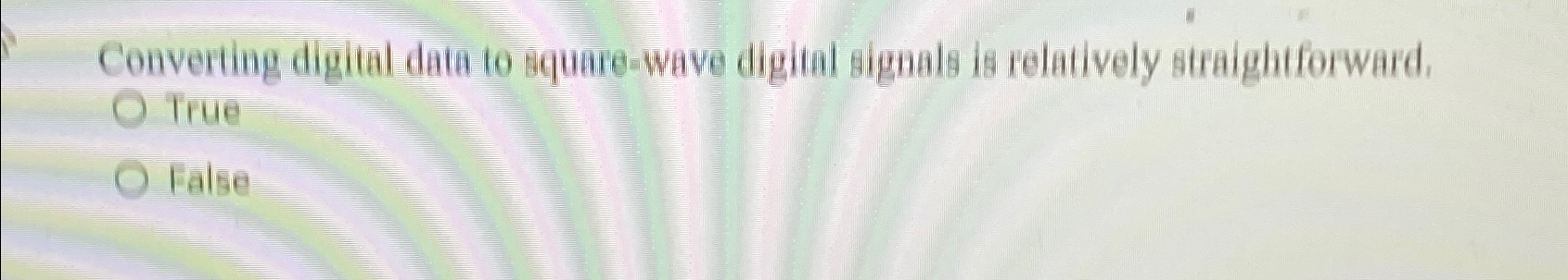 Converting digital data to square - wave digital