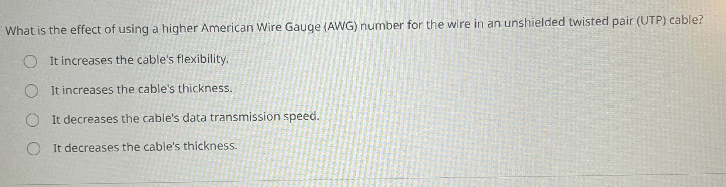 What is the effect of using a higher American