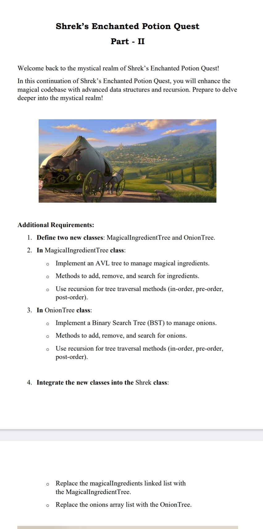 Shrek's Enchanted Potion Quest Part - II Welcome